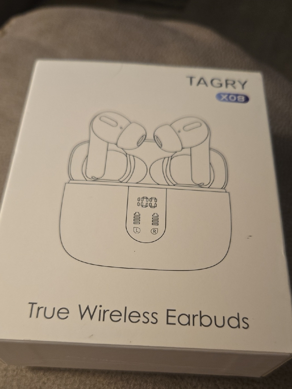 X08 White True Wireless Earbuds